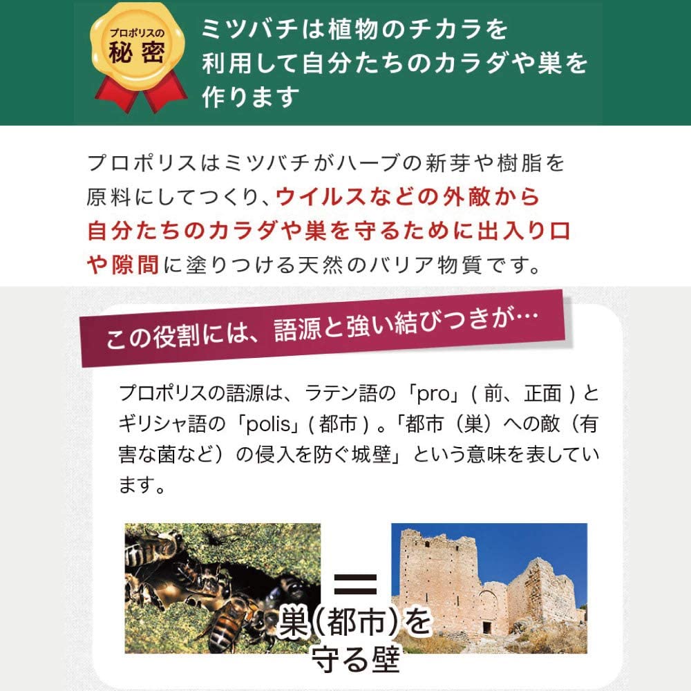 プロポリス液30(ブラジル産水分散性)｜健康食品の通販 山田養蜂場【公式】