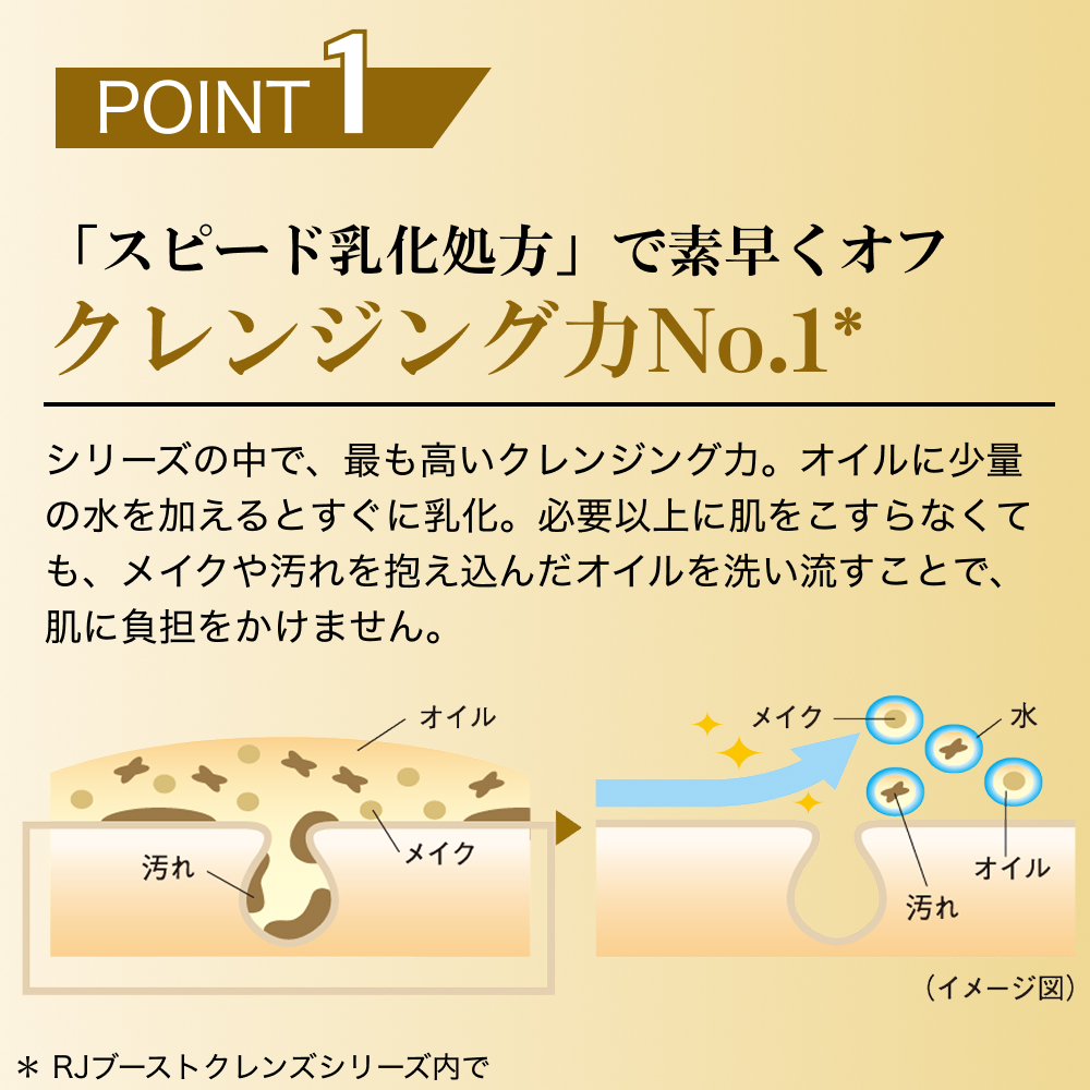 RJブーストクレンズ クレンジングオイル｜化粧品の通販 山田養蜂場