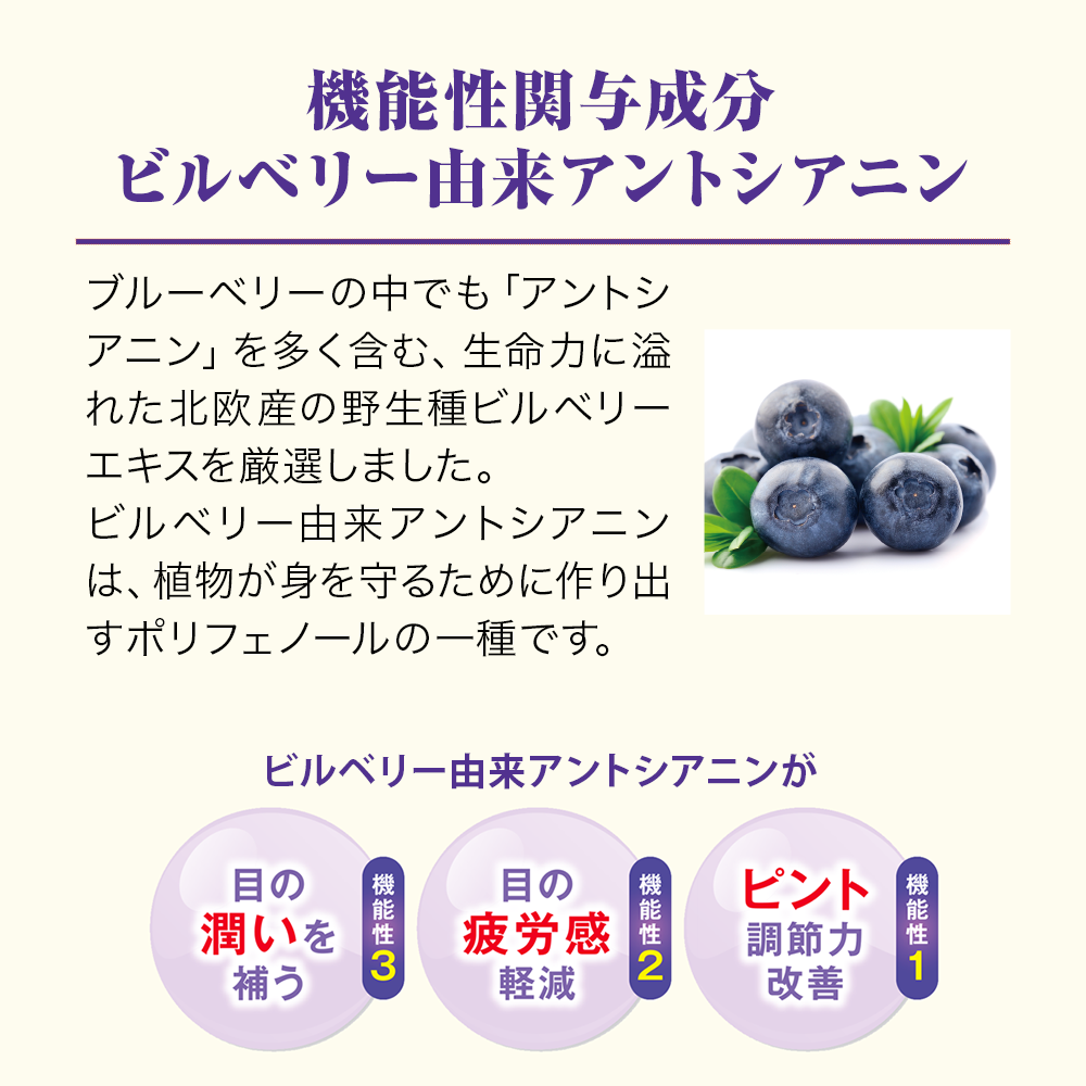 ブルーベリー+ルテイン｜健康食品の通販 山田養蜂場【公式】