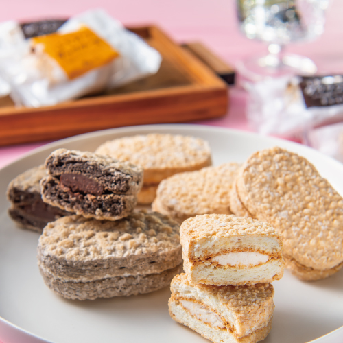 はちみつダックワーズ(プレーン・チョコ)｜はちみつ・自然食品の通販