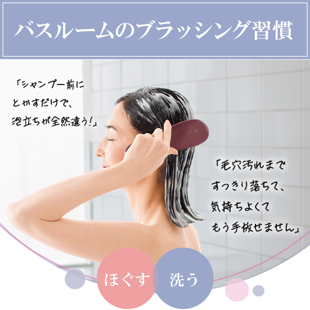 プレミアム地肌ケアブラシ｜化粧品の通販 山田養蜂場【公式】